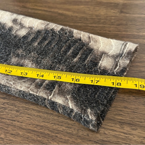 Frank Lyman Design Black and Brown Knit Cardigan - Picture 12 of 12